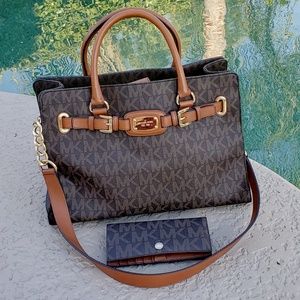 Michael Kors 2 x Hamilton large bag and wallet